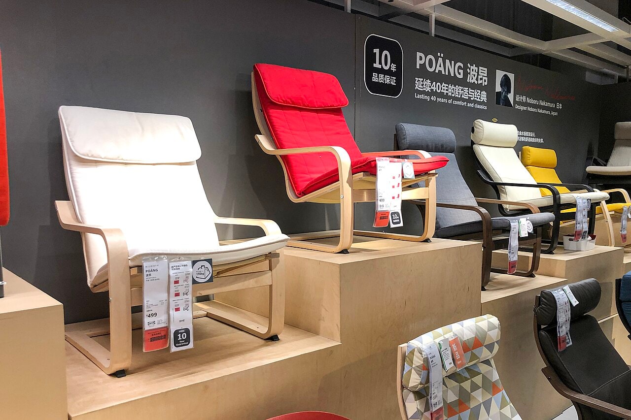 IKEA POÄNG — alternate configuration or use